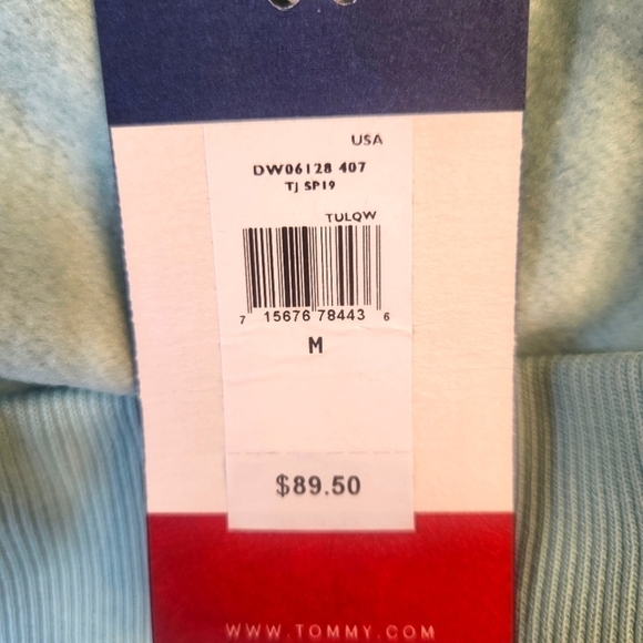 New Tommy Jeans Multicolor Embroidery Crew - Picture 6 of 9